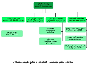 چارت سازمان